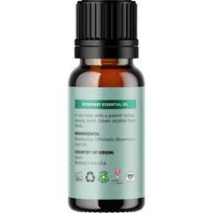 Rosemary oil for skin cleansing and antioxidant beauty care
