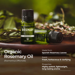 Rosemary essential oil for skin care