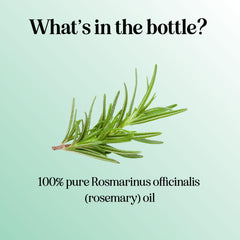 Rosemary essential oil for skin cleansing and skincare DIY