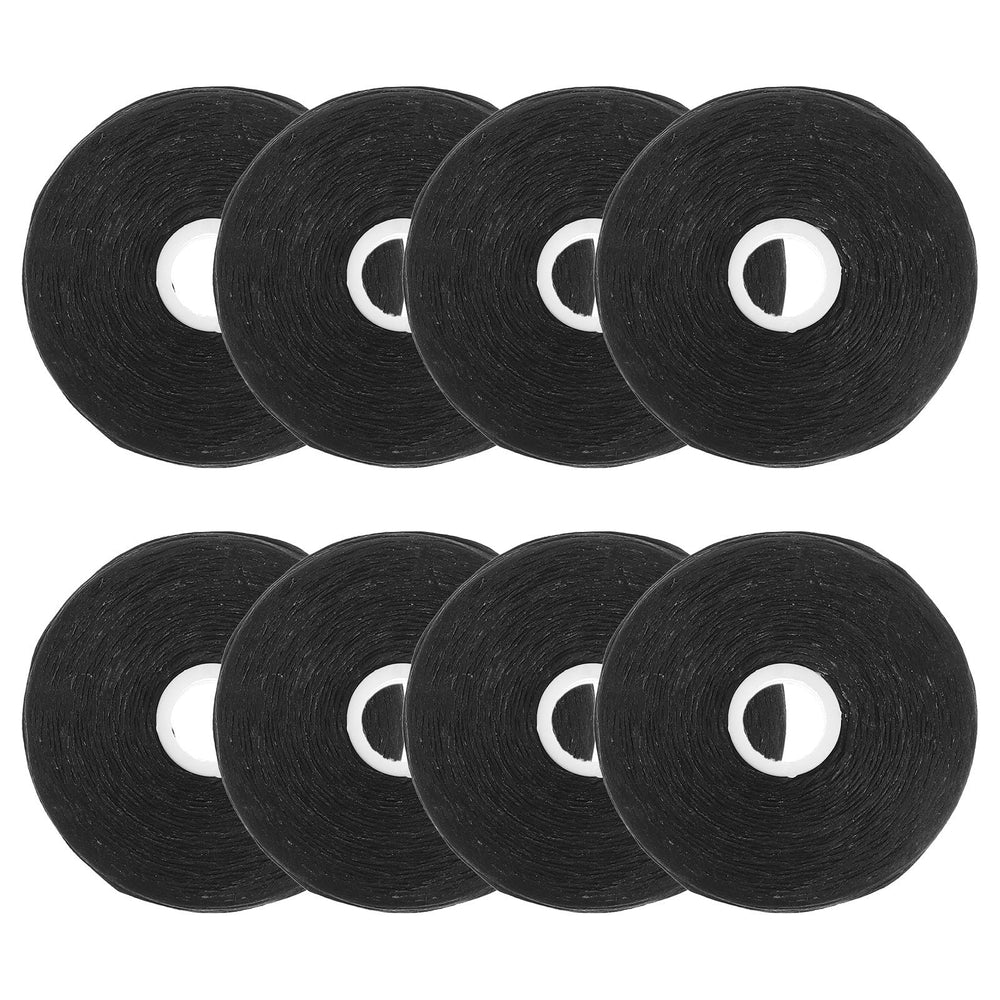 Rosenice Bamboo Charcoal Dental Floss 50m – Black, 8 Pack