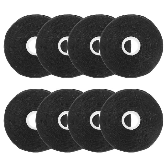 Rosenice Bamboo Charcoal Dental Floss 50m – Black, 8 Pack