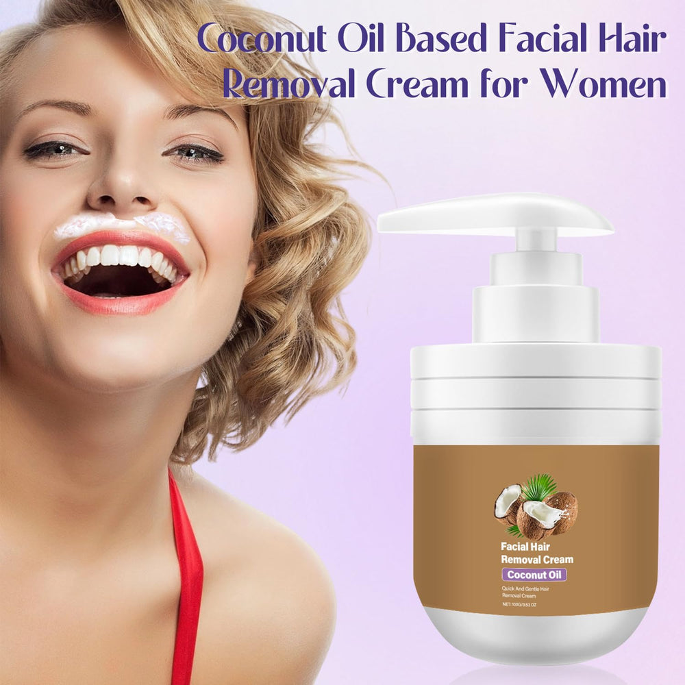 ROSINO facial-hair-removal-cream-texture emphasizes creamy consistency for easy application.