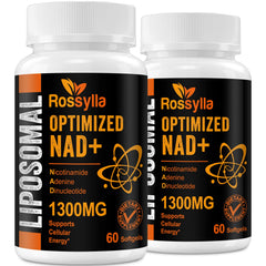 Rossylla Liposomal NAD+ 1300mg bottle - front view