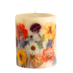 Elegant 5.5 inch Rosy Rings candle as home decor accent