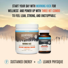 ROUNDHOUSE PROVISION Morning Kick value-pack image reinforces convenient daily routine
