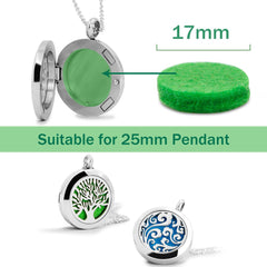 RoyAroma two-pack gift-ready diffuser necklace set ideal for gifting.