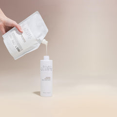 Packaging with Leaping Bunny certification emphasizes cruelty-free care.