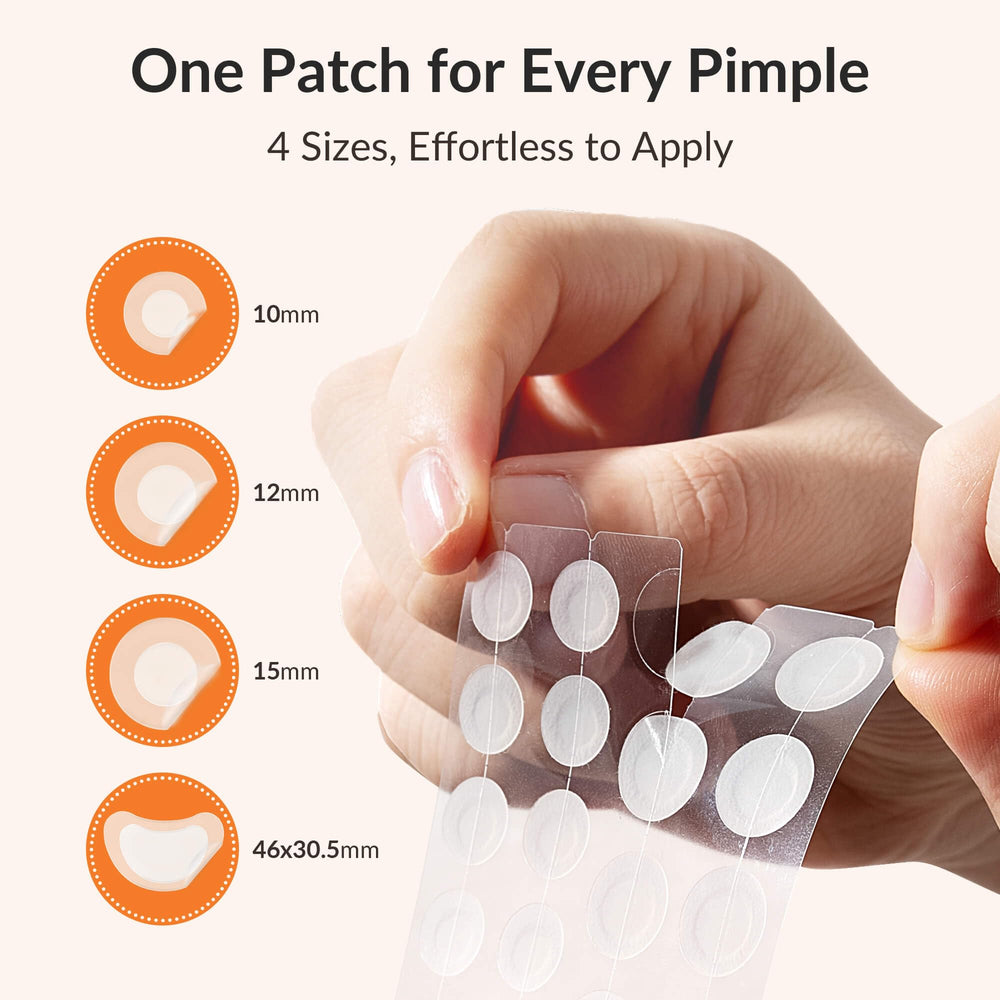 RPE Life Korean Pimple Patches original 12mm blends discreetly with skin