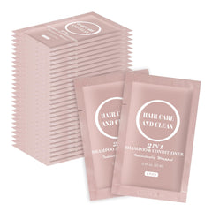 RSQAZQ travel 2-in-1 shampoo conditioner packaging for easy hotel amenities.