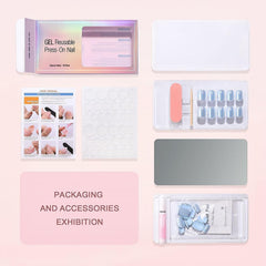 RTKHFZE almond French tip nails provide a chic look for work and evenings.