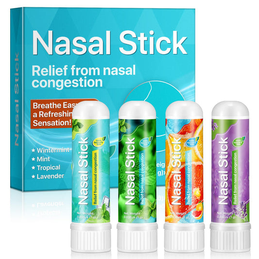 Ruduwu nasal stick 4-pack packshot for quick relief on the go