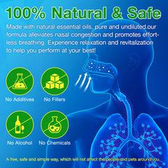 Ruduwu winter mint nasal stick offers icy freshness and energy.