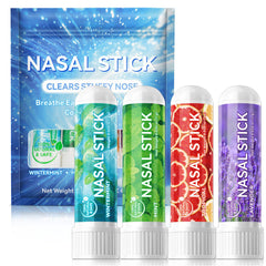 Ruduwu nasal stick quad-pack front view for quick breathing refresh.
