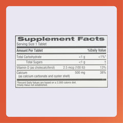 Two 60-count Rugby Calcium chewable bottles in a 2-pack