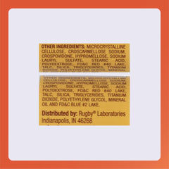 Rugby Laboratories iron supplement packaging