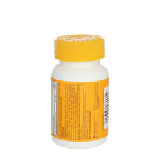Back label showing ingredients and dosage