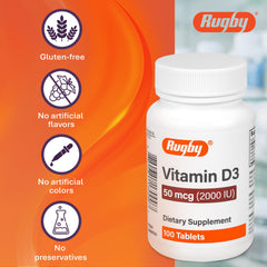 Bones and teeth health concept with Vitamin D3