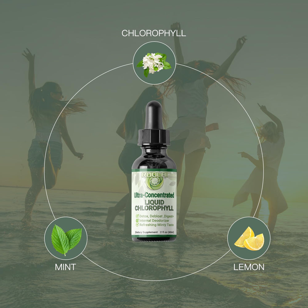 Recommended dosage chart for RUOLAI 60 ml bottle