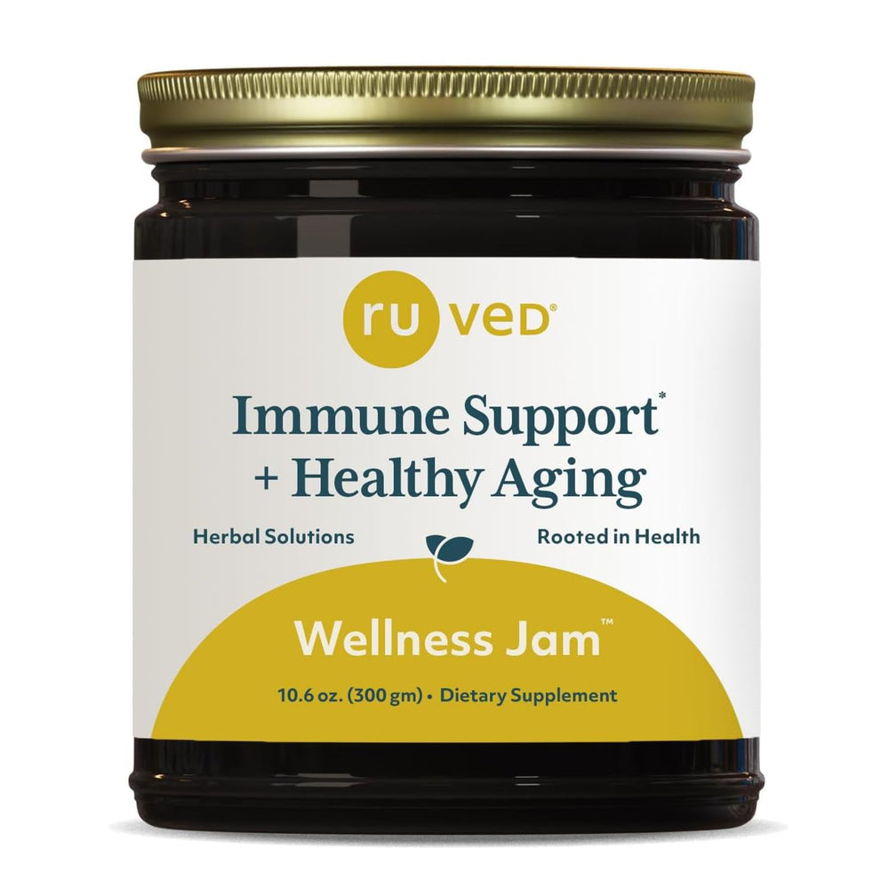 Jar of ruved Wellness Jam 10.6 oz with label