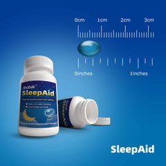 RXZELL Sleep Aid packaging box emphasizes value and safety.