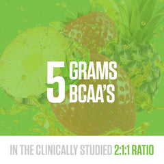 Nutrition information panel for RYSE BCAA EAA Powder