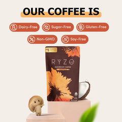 Energy and focus benefits from RYZE Mushroom Coffee