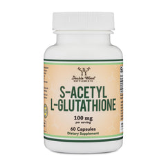 S-Acetyl L-Glutathione 100mg capsules – 60 count bottle