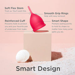 Saalt 12-hour wear illustrates all day protection for overnight use.