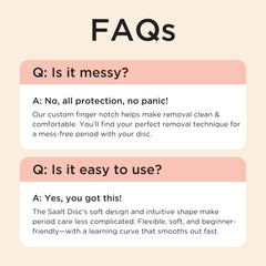 Saalt menstrual disc duo usa-made badge signals high-quality manufacturing in the USA