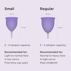 Saalt Soft Cup travel ready setup highlights compact, everyday usability.