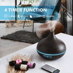 Set of 15 essential oils included with SACATR diffuser