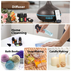 Peppermint essential oil bottle (5ml) from SACATR set