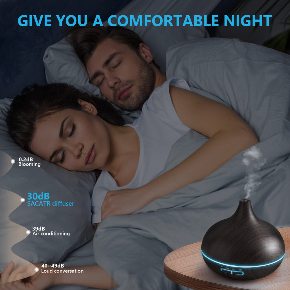 Ultra-quiet ultrasonic SACATR diffuser in operation