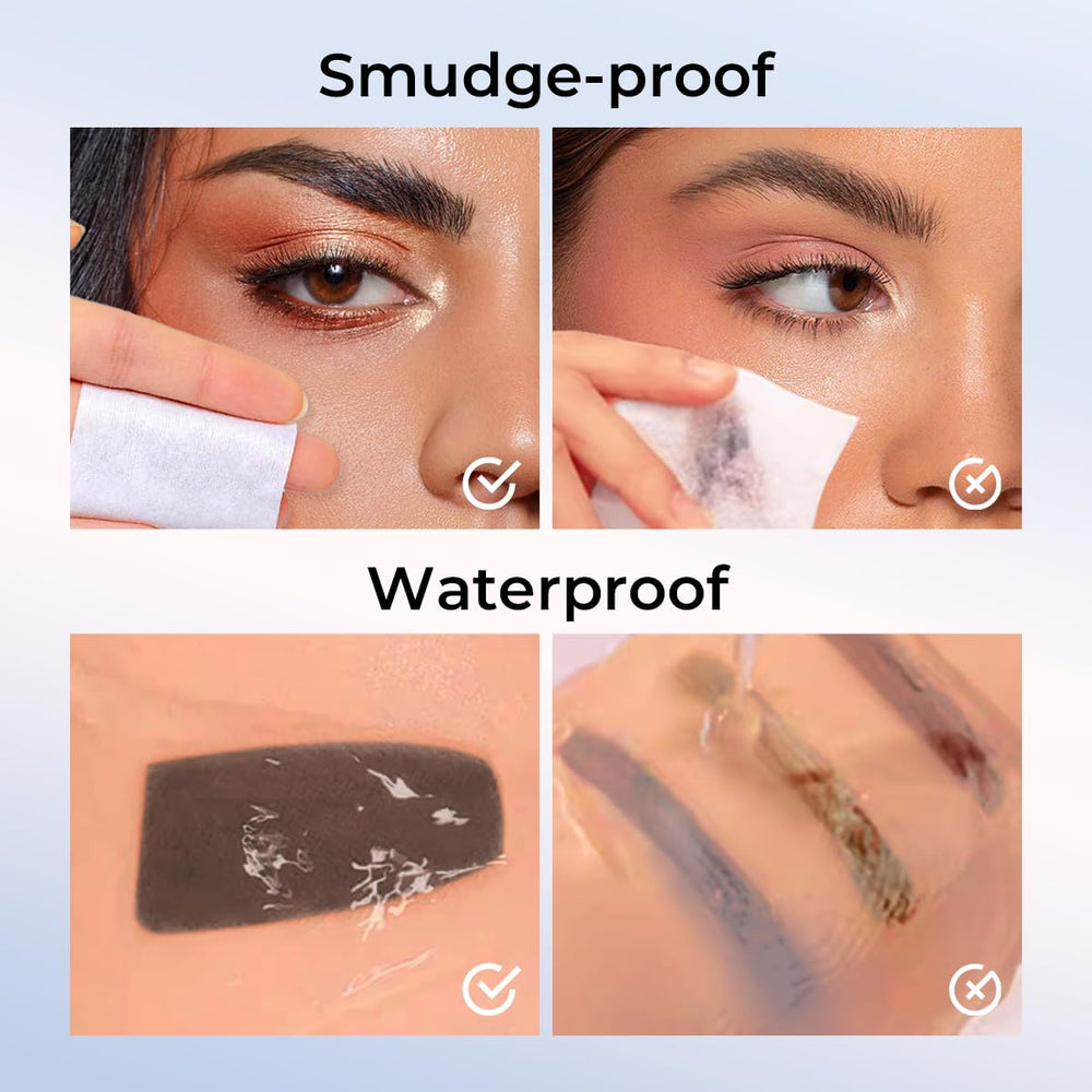 SACE LADY brow stamp cream swatches show smooth color blends.