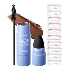 SACE LADY eyebrow stamp kit packaging for easy, mess-free shaping.