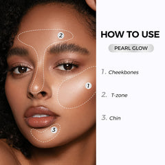 SACE LADY portable highlighter for on-the-go glow on cheeks or lips