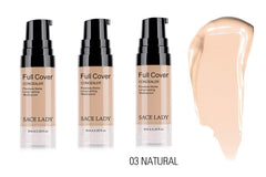 SACE LADY waterproof concealer swatch with smooth matte finish for all-day wear.