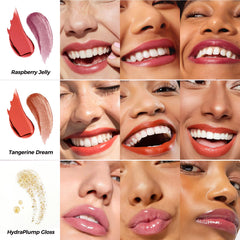SACE LADY waterproof, transfer-proof lips provide high color payoff