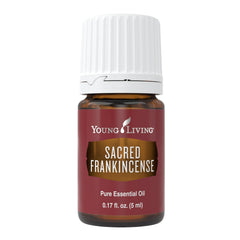 Sacred Frankincense Essential Oil 5ml bottle with Young Living label