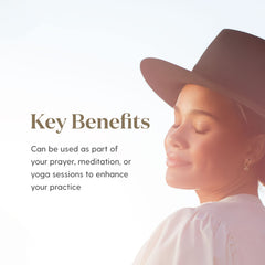 Diffuser releasing aroma with sacred frankincense essential oil