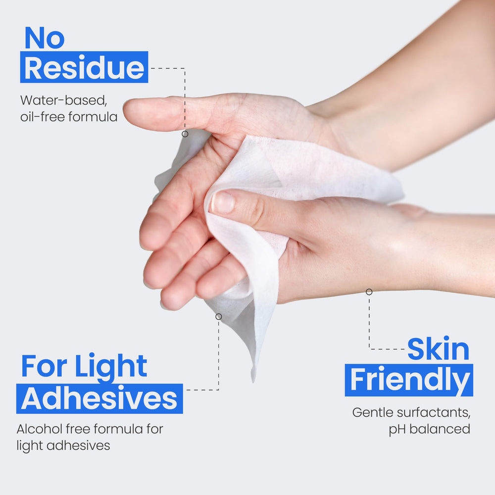 Safe n’ Simple wipes pack opened for ostomy care routine