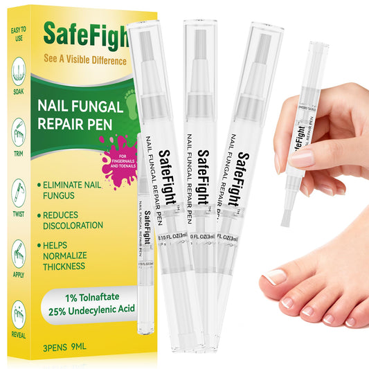 SafeFight toenail-fungi-pen cap-dispensing for precise, mess-free application