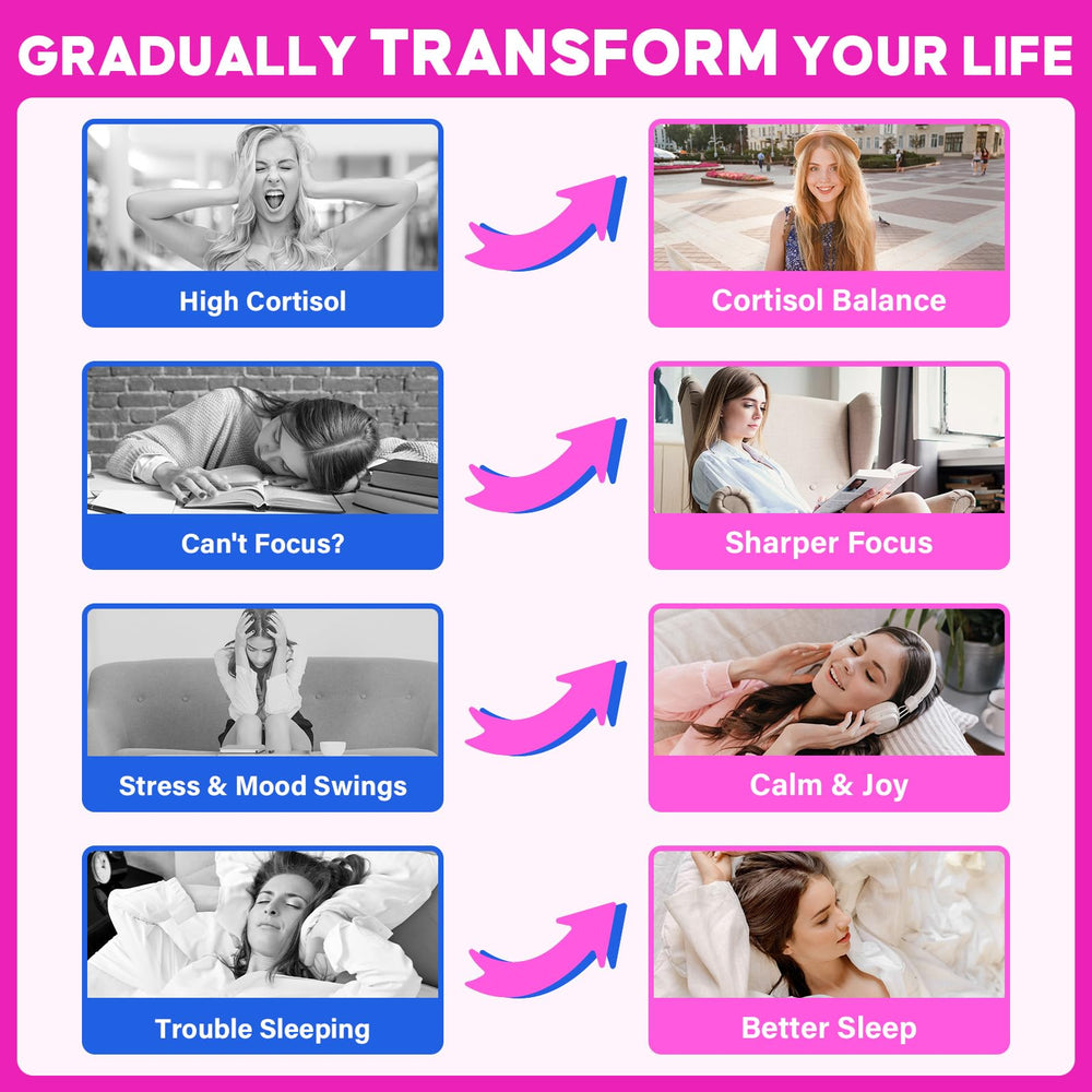 Saffron and GABA cortisol relief gummies for women