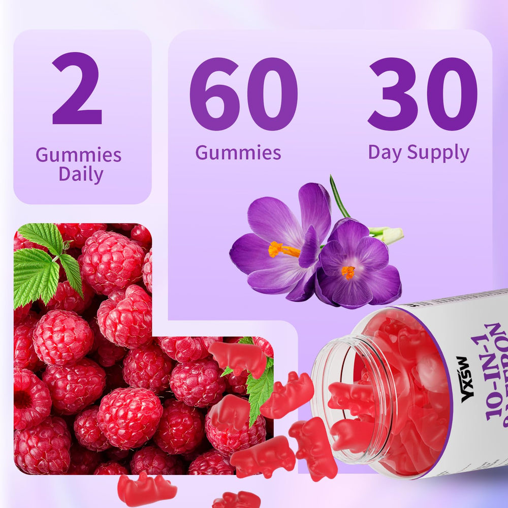 Saffron Gummies suitable for kids and adults