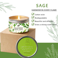 Gift-ready rustic tin packaging for housewarmings and mindful living