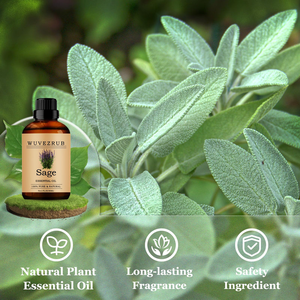 DIY fragrance with sage essential oil: candles and soaps