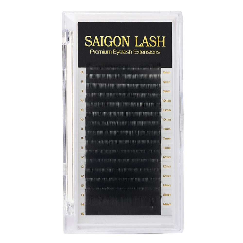 Saigon Lash Camellia extensions deliver natural-volume for a balanced daytime look.
