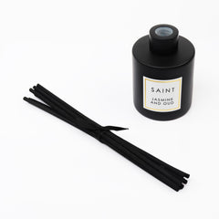 SAINT gift box presentation suggests a ready-to-gift scent experience.