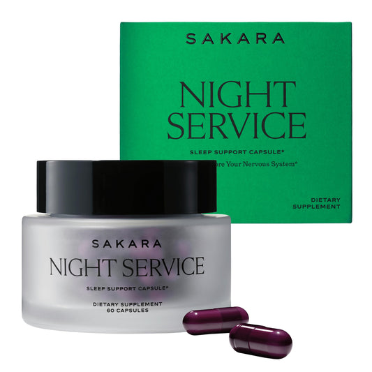 SAKARA Night Service Sleep Support bottle front view