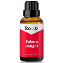 Sakura Delight fragrance oil in a 30 ml amber bottle.